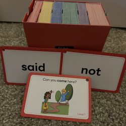 Learn To Read Flash Cards! Pre-K To 3rd Grade!