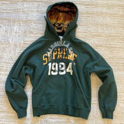 Maison Margiela Supreme Green Hoodie