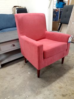 New 1 accent chair red see pictures for dimensions