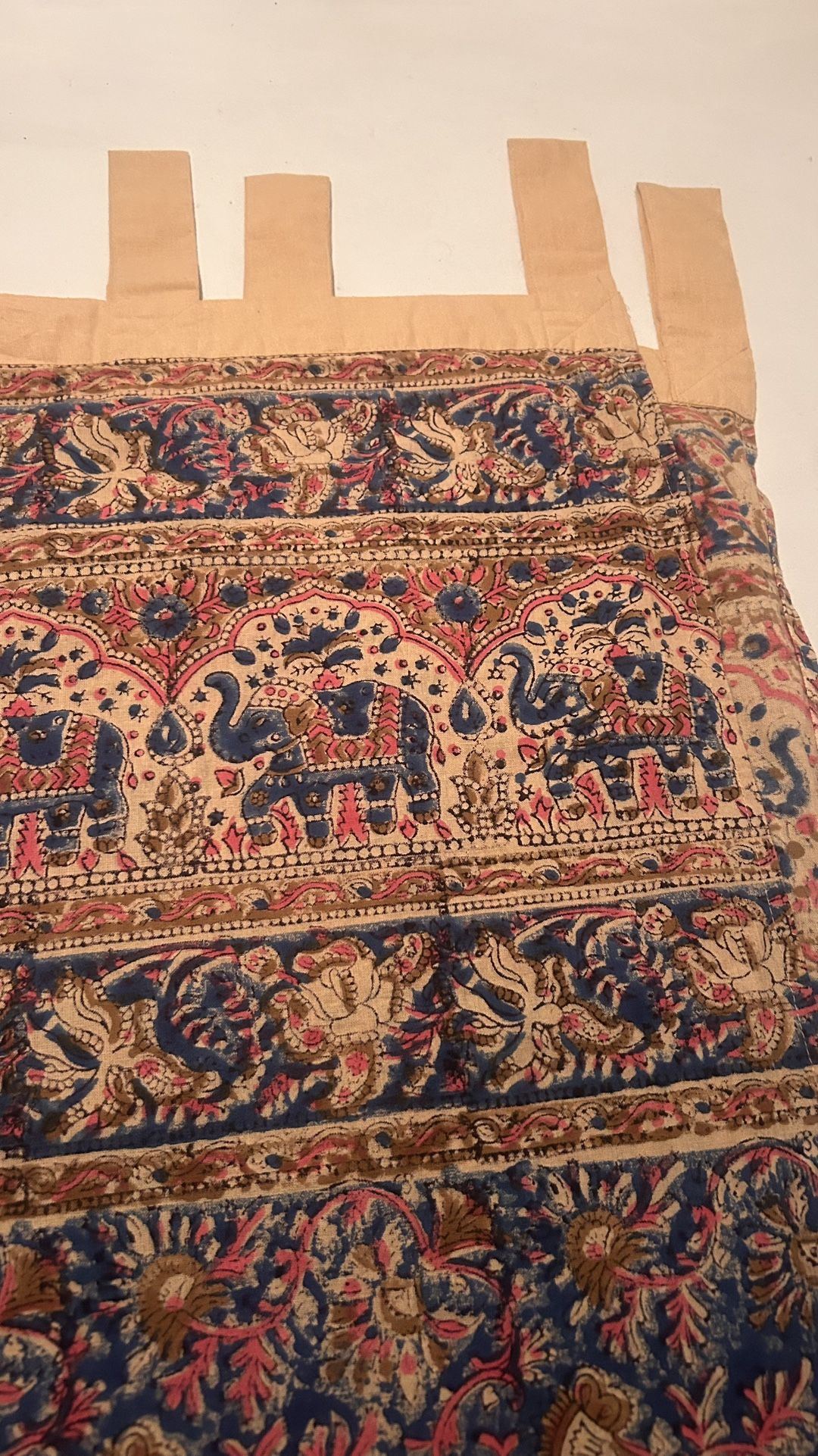 Beautiful Elephant Print Curtain  