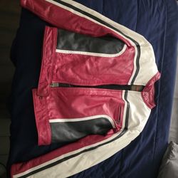 Vintage James And John Leather Jacket