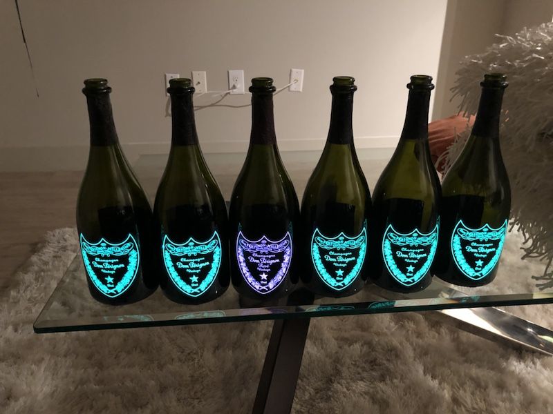 Dom Perignon Luminous 750ml Empty bottles for sell