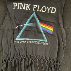 Pink Floyd Women’s Tassle T-shirt  ( Sm )