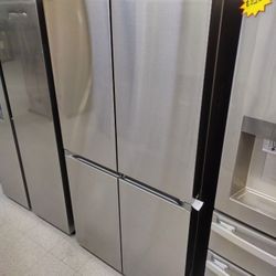 SAMSUNG FLEX ZONE STAINLESS STEEL REFRIGERATOR COUNTER DEPTH OPEN BOX ITEM