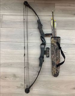 Older Bow Arrows Quiver and Release