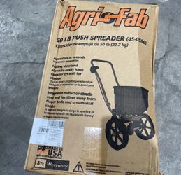 Agri-Fab 45-0566 50 lb. Push Lawn & Garden Spreader
