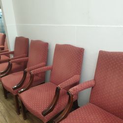 SET OF 14 CHAIRS WITH CUSHION AND QUALTIY (HOME17)