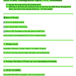 Waste Management Open 2026 - YOU drink I drive !