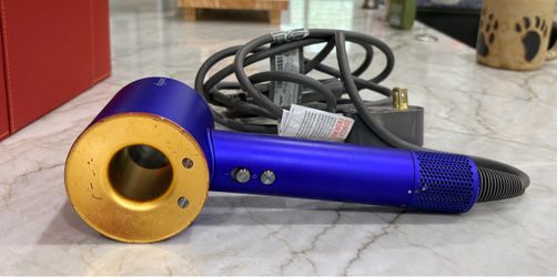 Dyson Supersonic Hair Dryer Blue Gold