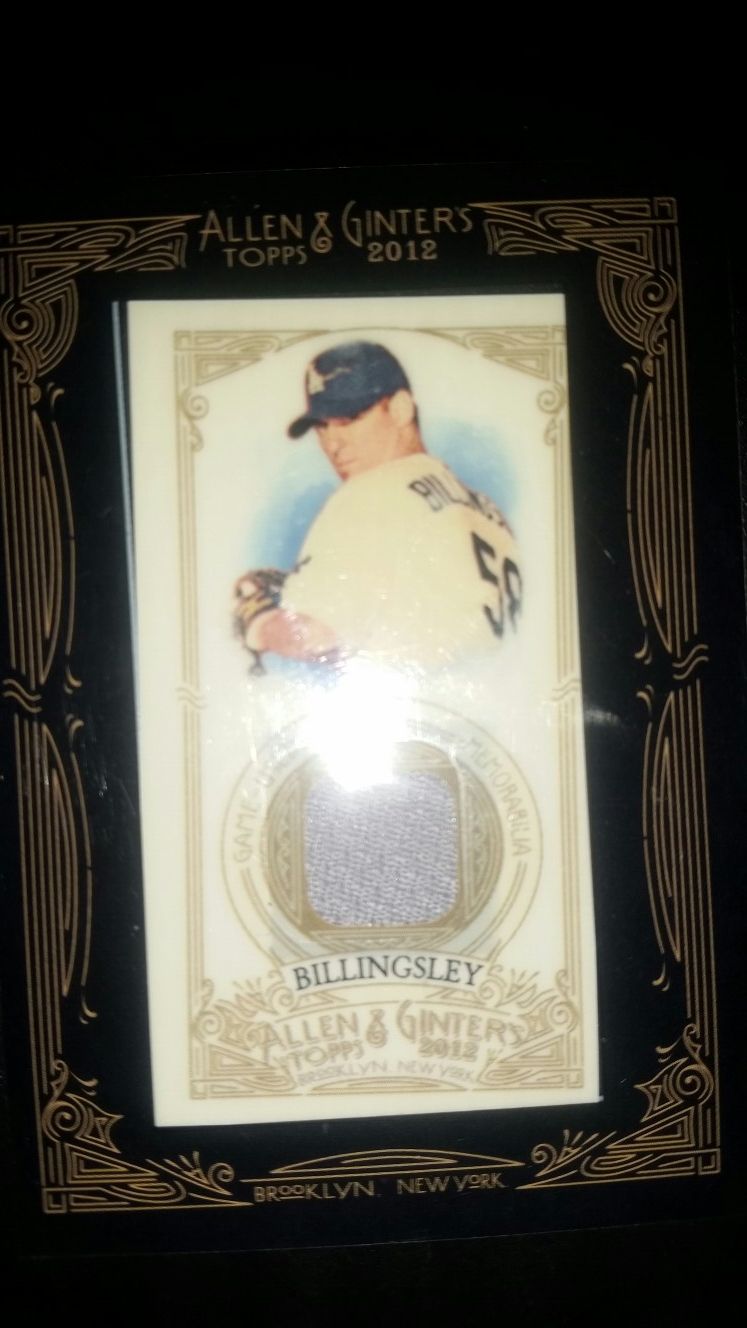 Chad Billingsley jersey card