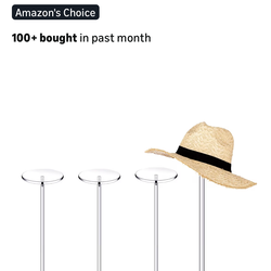 Acrylic hat or wig stands