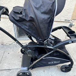 Baby Trend Sit N’ Stand 5-in-1 Shopper Plus Stroller
