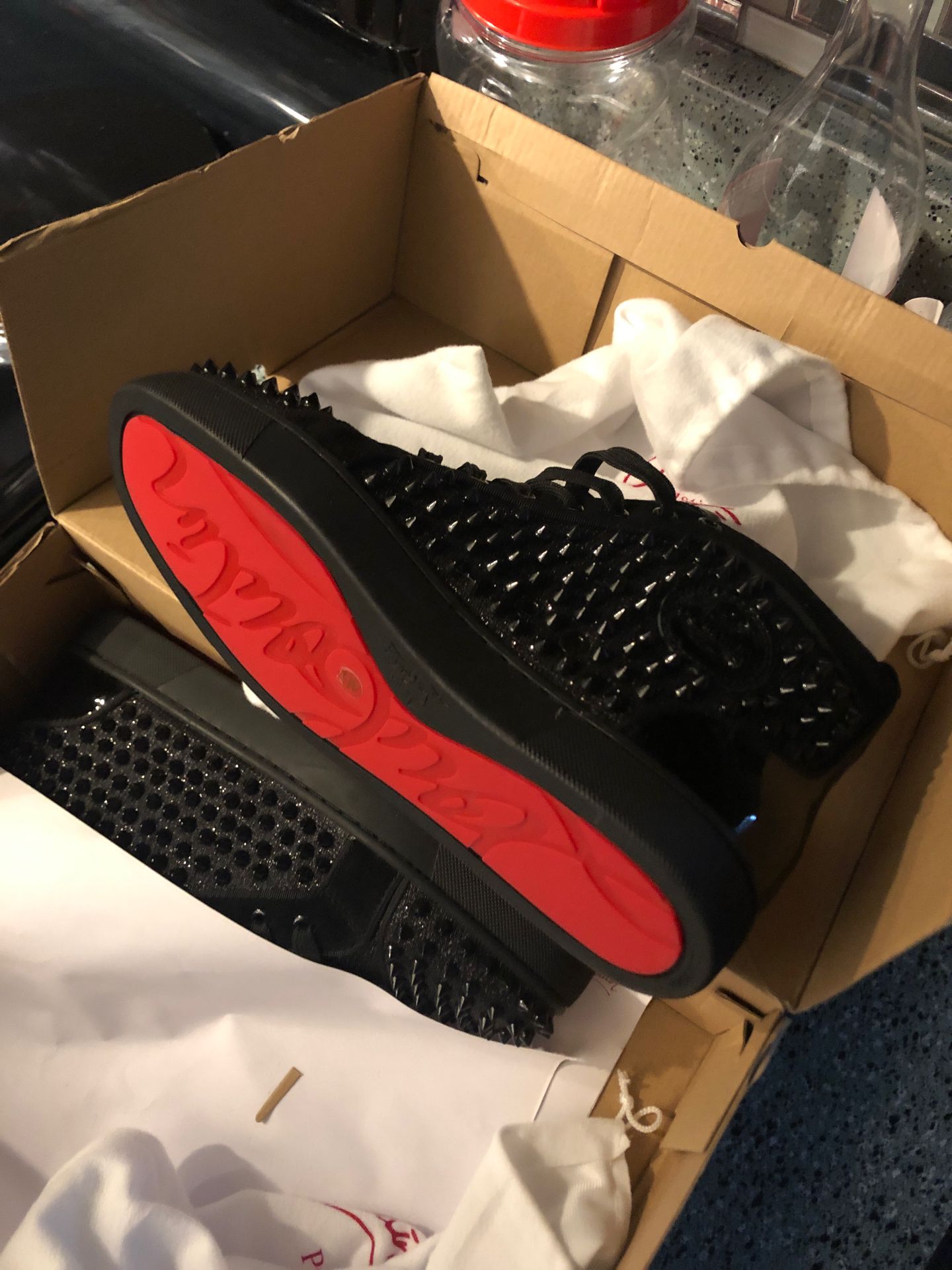 Brand New Christian Louboutin Red bottoms