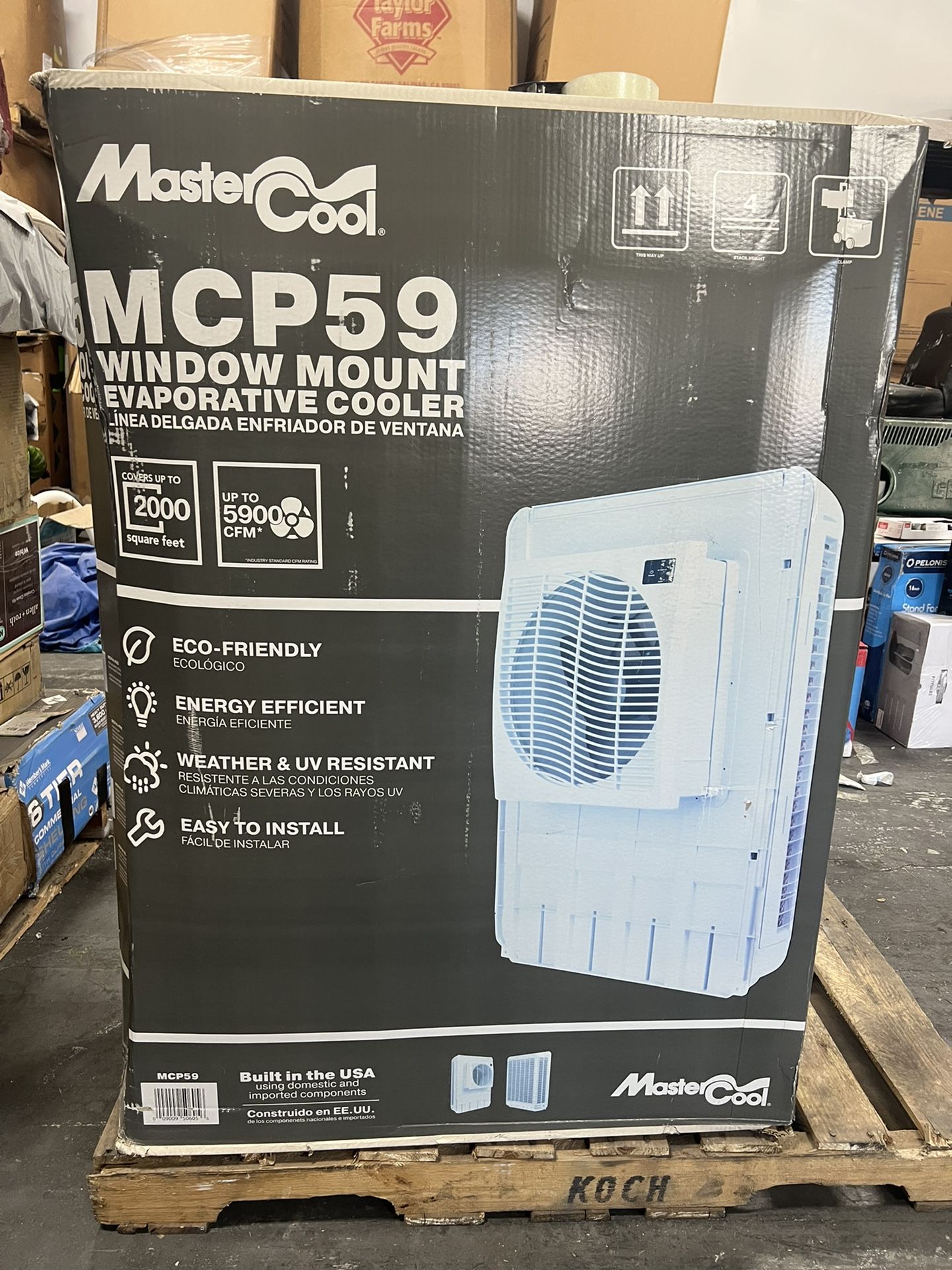 MasterCool Evaporative Cooler MCP 59 New - Main Image
