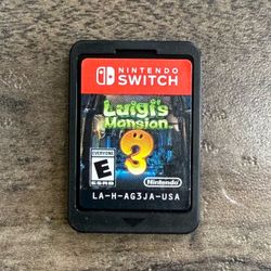 Nintendo Switch Luigi’s Mansion 3 Video Game