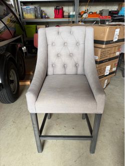 7 counter size gray stools