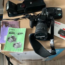 Vintage Canon Camera Eos Rebels