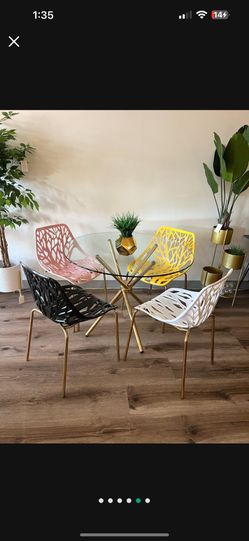 Kitchen Chairs Dining Table Set For 4