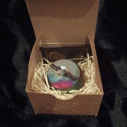 Jeremy Diller Raku Dream Jar – Handcrafted Mini Pottery with Lid