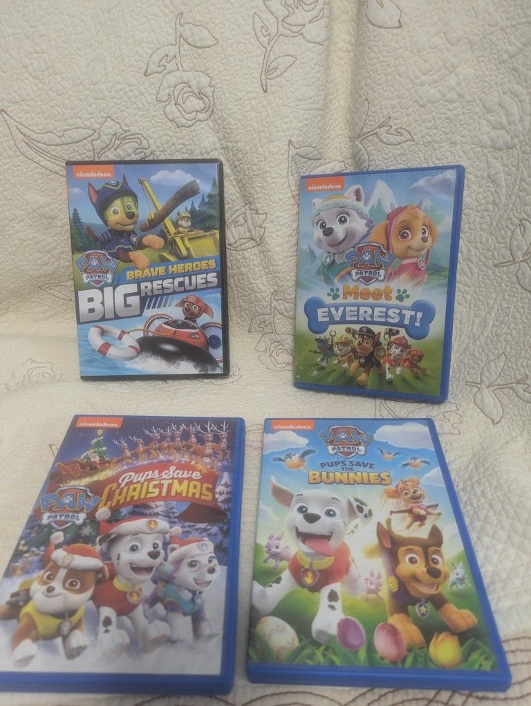 Paw Patrol DVDs (Nickelodeon)