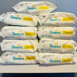 Pampers Wipes Sensitive 765 ct 