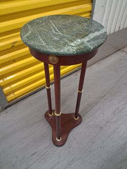 Marble end table