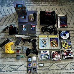 Video Game Bundle (NES, SNES, Sega Genesis, PlayStation, GameBoy, Atari, Nintendo Switch, GBA , Xbox)