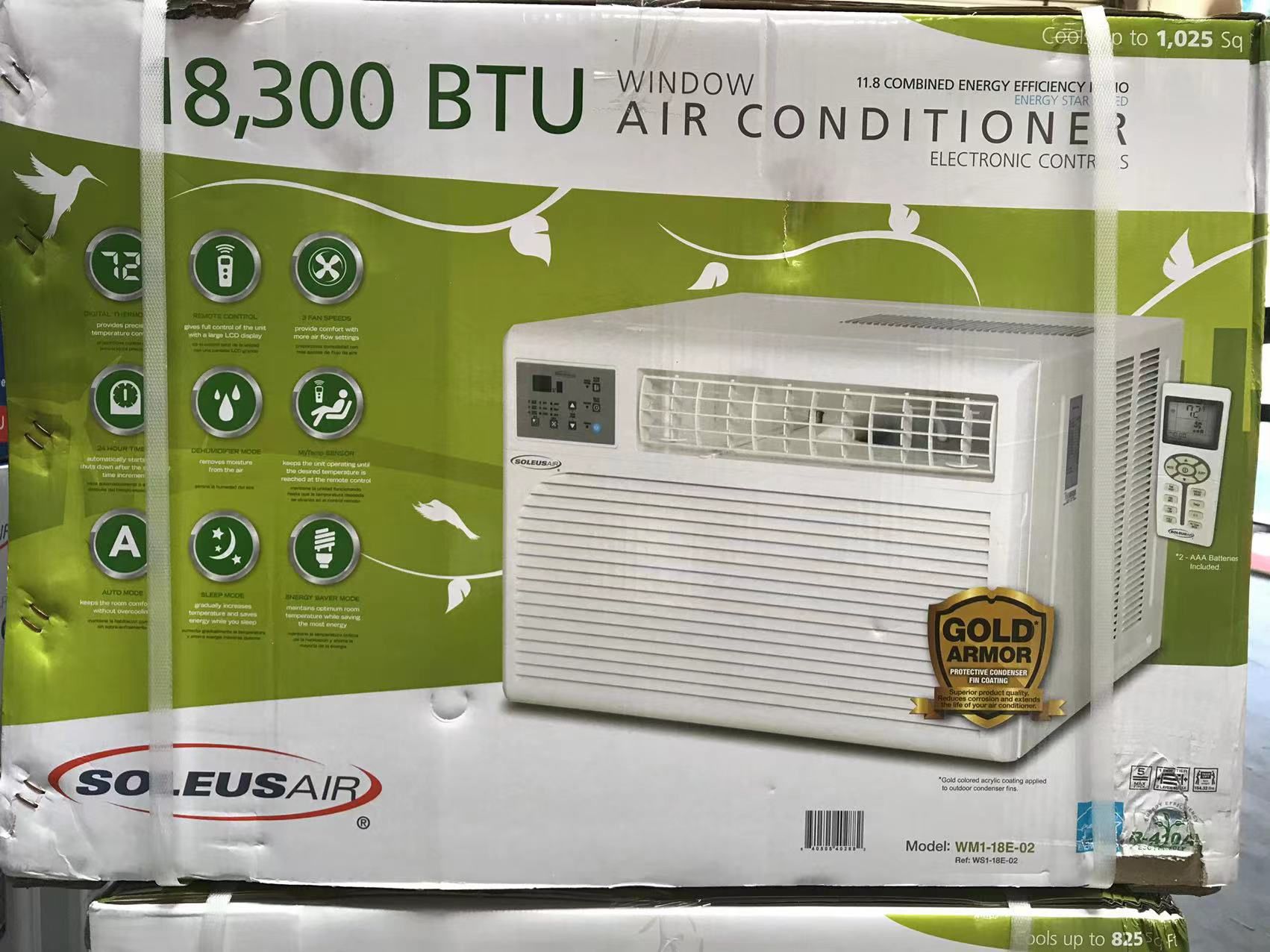 18,000 BTU Window Air Conditioner And Window AC With 220V 