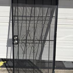 Metal Security Screen Door