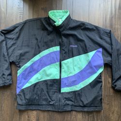 Vintage Adidas Windbreaker Jacket Size L