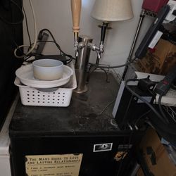 2 Tap Kegerator with co2 tank