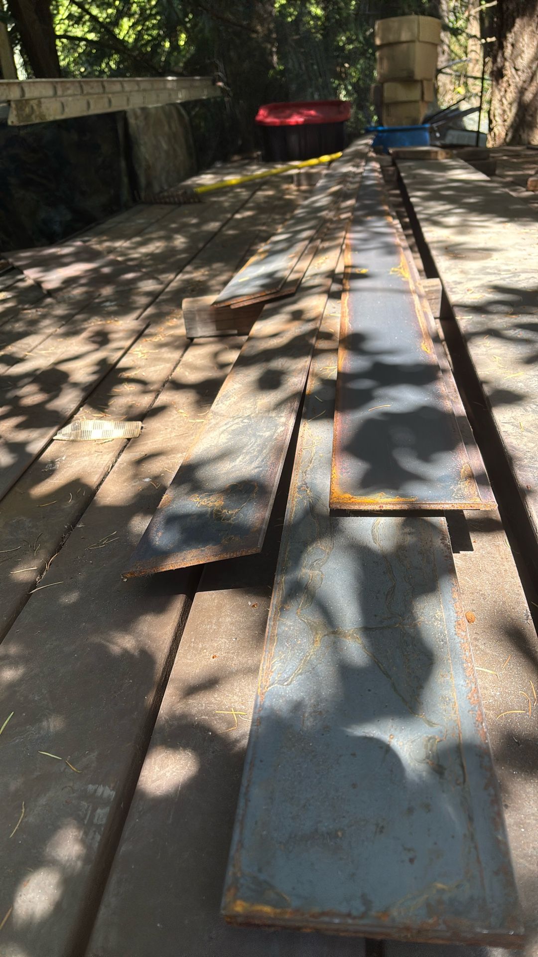 Steel Flat Bar 5”x20’x1/4”