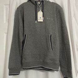 The Original Ben Sherman Grey Heather Hoodie Size Small NWT