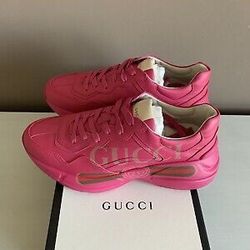 Gucci Pink rhythm sneakers - Women’s - 38