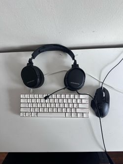 Keyboard, Mouse and headset bundle