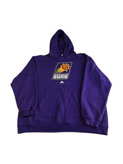 Vintage Adidas Phoenix Suns Pullover Hoodie Men’s 2XL Basketball Purple Logo NBA