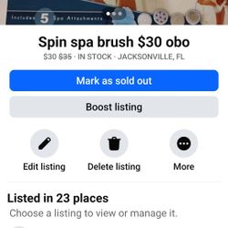 Spin & Brush For Your  Body