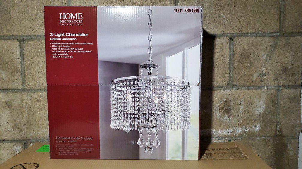Home Decorators Collection Calisitti Polished Chrome Chandelier
