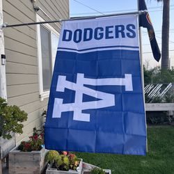 LA Dodgers Flag Size 3ftx5ft 