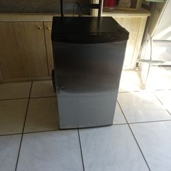 Medium Size Refrigerator 34" Inches Height 19"Wide 17"Depth Fair Condition Clean $35