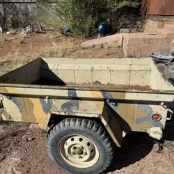 Army Cargo Trailer Hauler