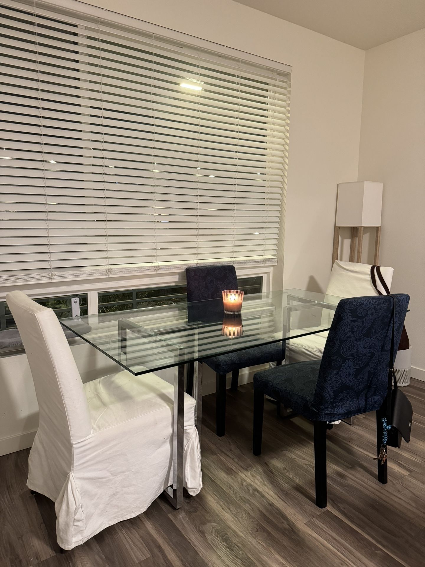 Modern Glass Dining Table