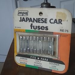 Vintage Japanese Car Fuses