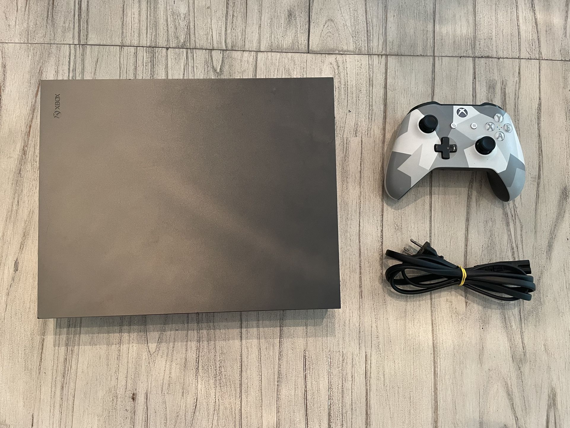 Xbox One X Console (Scorpio Limited Edition) with Controller