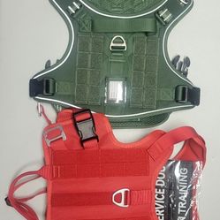 Large Size Tactical Dog Harnesses In a Variety of Styles & Colors