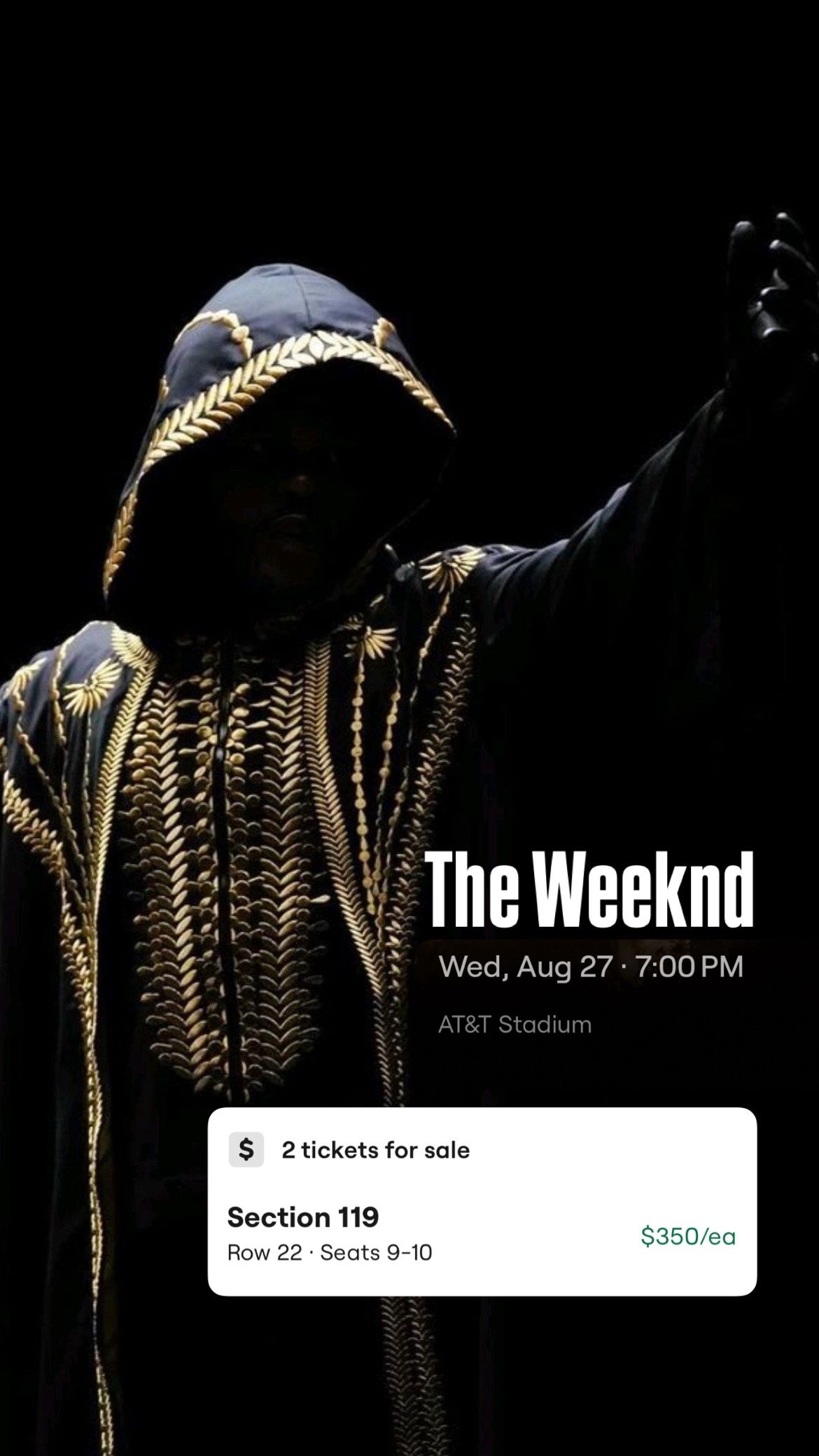 The Weeknd Concert Tickets