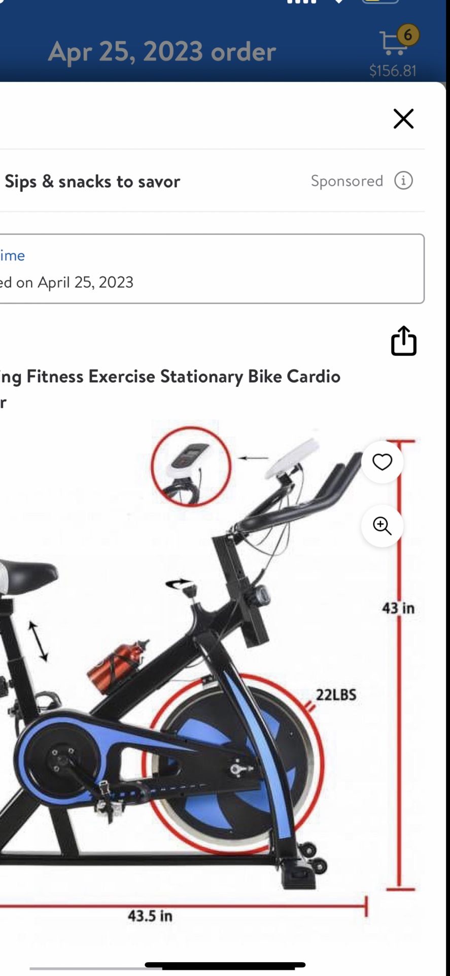 Cycling Fitness Exercise Bike