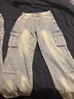 Light Wash Denim Pants
