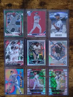 Baseball Cards 1st $40