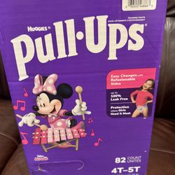 Huggies Pull Ups - size 4T-5T 